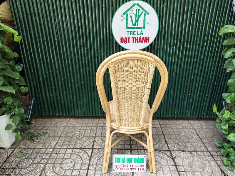 Ghế Thonet Mặt Mây - GTMM001